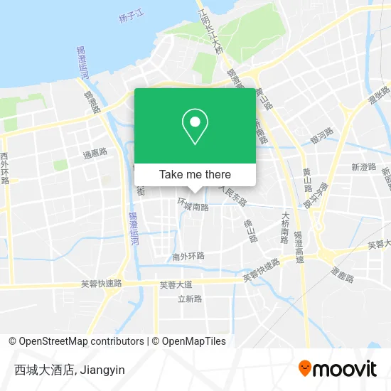 西城大酒店 map