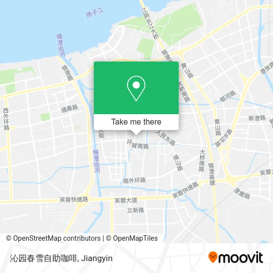 沁园春雪自助咖啡 map