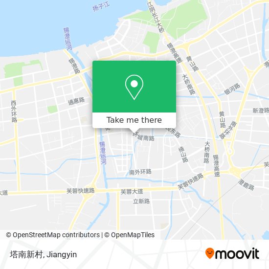 塔南新村 map