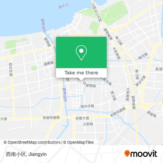 西南小区 map