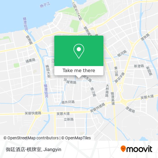 御廷酒店-棋牌室 map