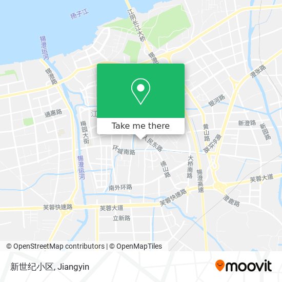 新世纪小区 map