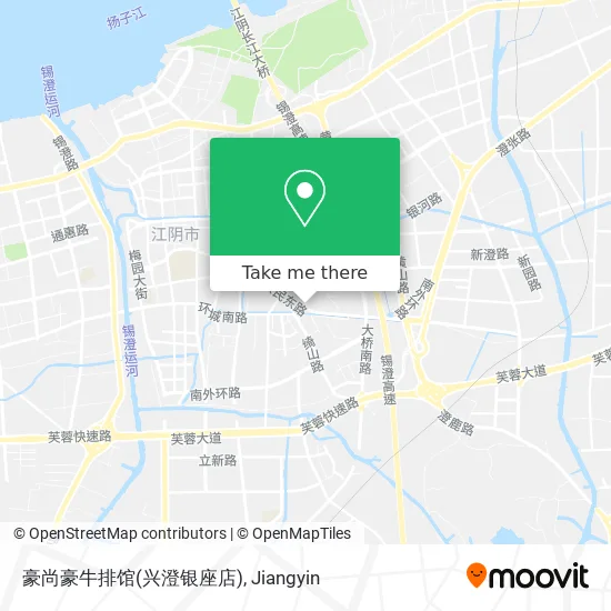 豪尚豪牛排馆(兴澄银座店) map