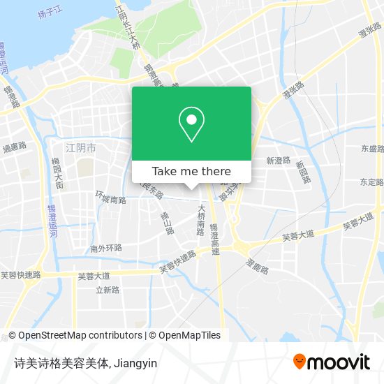诗美诗格美容美体 map