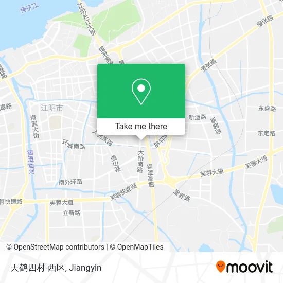 天鹤四村-西区 map