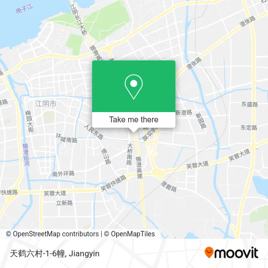 天鹤六村-1-6幢 map