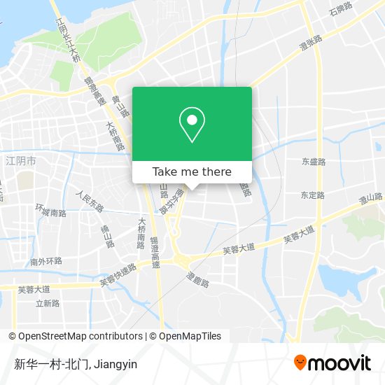 新华一村-北门 map
