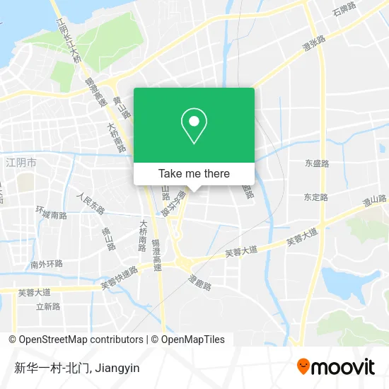 新华一村-北门 map
