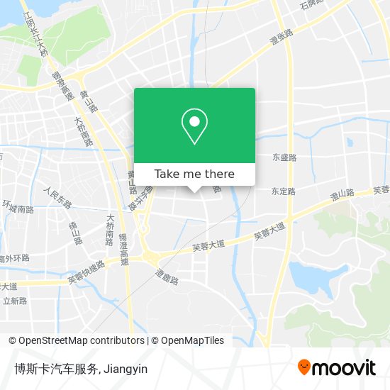 博斯卡汽车服务 map