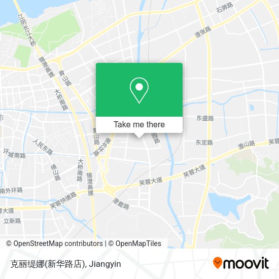 克丽缇娜(新华路店) map