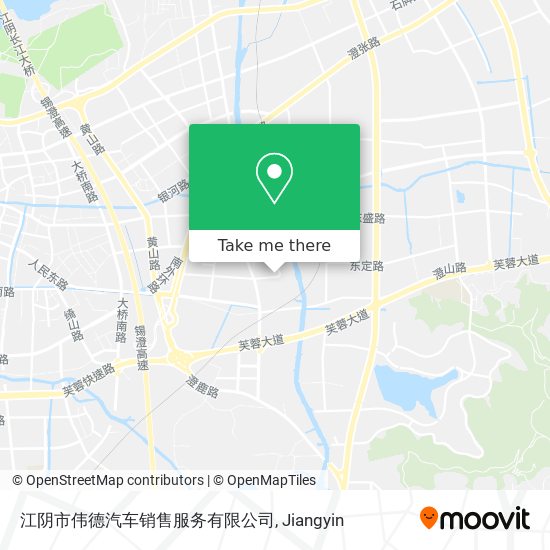 江阴市伟德汽车销售服务有限公司 map