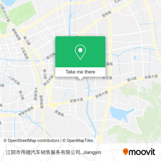 江阴市伟德汽车销售服务有限公司 map