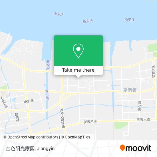 金色阳光家园 map