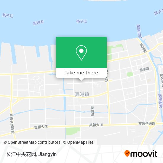 长江中央花园 map