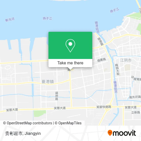 贵彬超市 map