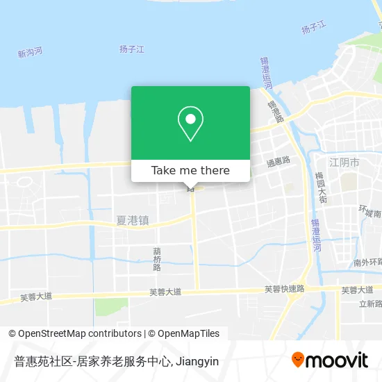 普惠苑社区-居家养老服务中心 map