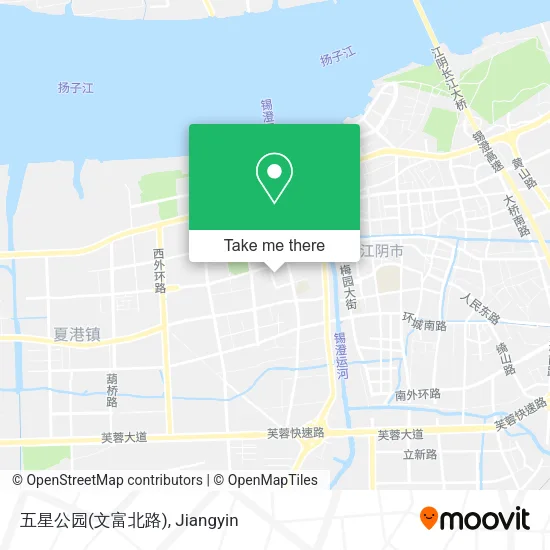 五星公园(文富北路) map
