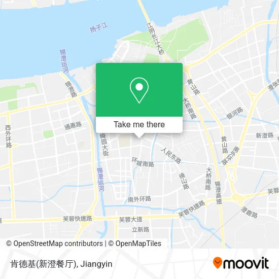 肯德基(新澄餐厅) map