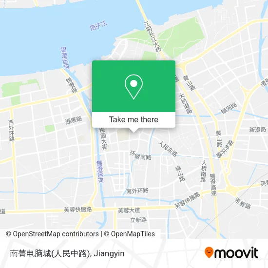 南菁电脑城(人民中路) map