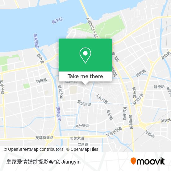 皇家爱情婚纱摄影会馆 map