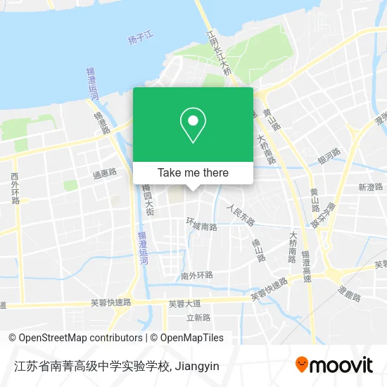 江苏省南菁高级中学实验学校 map