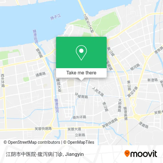 江阴市中医院-腹泻病门诊 map