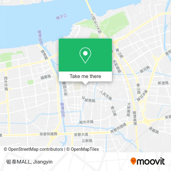 银泰MALL map