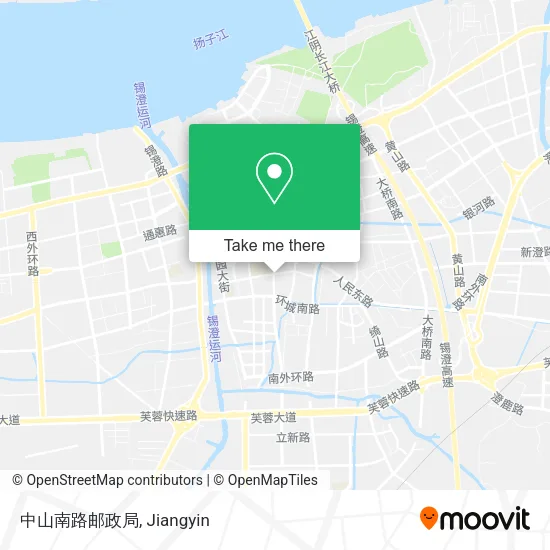 中山南路邮政局 map