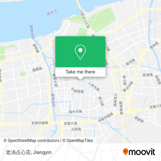 老汤点心店 map