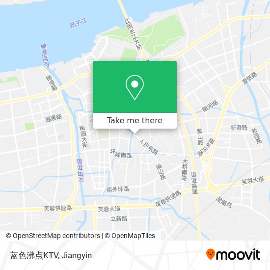 蓝色沸点KTV map