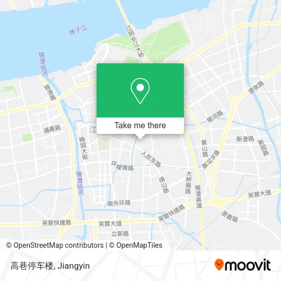 高巷停车楼 map