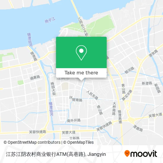 江苏江阴农村商业银行ATM(高巷路) map