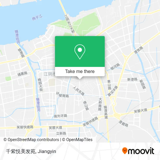 千紫悦美发苑 map