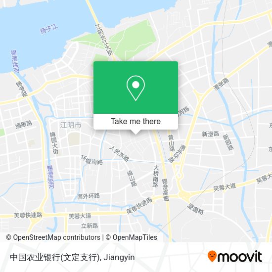中国农业银行(文定支行) map