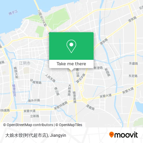 大娘水饺(时代超市店) map