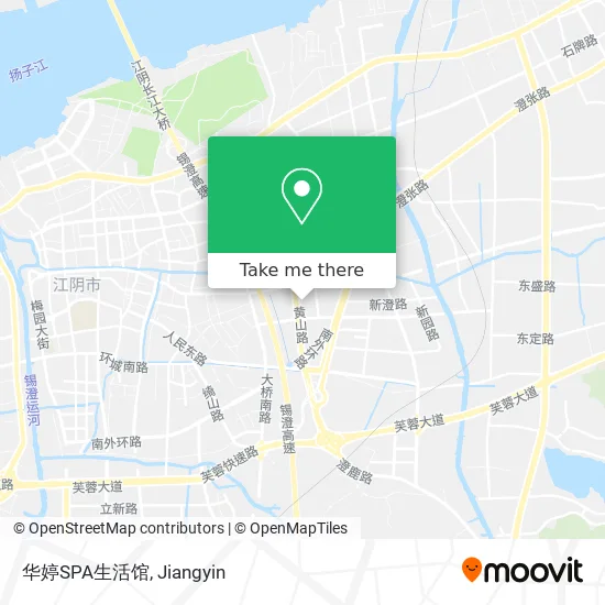 华婷SPA生活馆 map