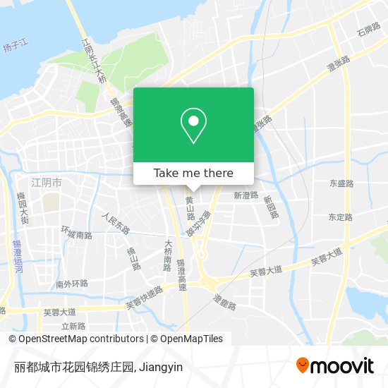 丽都城市花园锦绣庄园 map