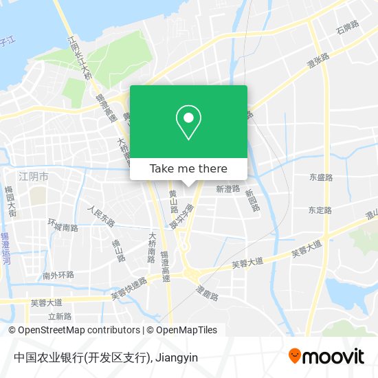 中国农业银行(开发区支行) map