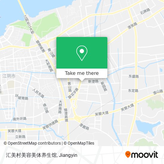 汇美村美容美体养生馆 map