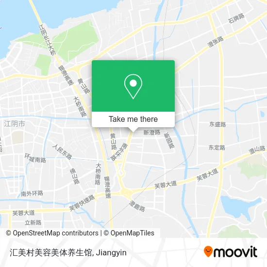 汇美村美容美体养生馆 map