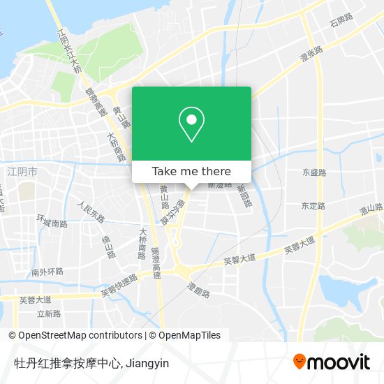 牡丹红推拿按摩中心 map