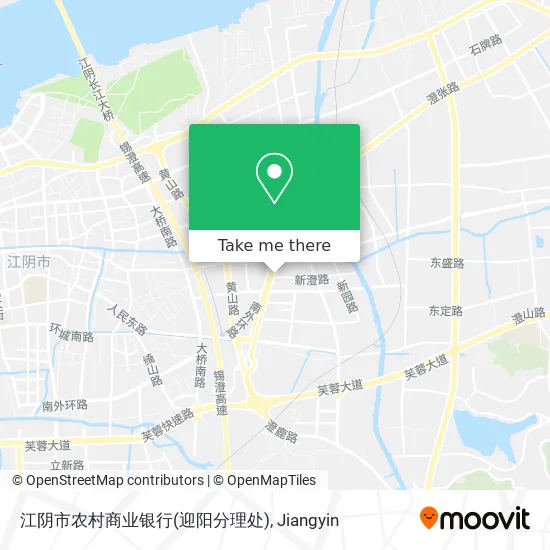 江阴市农村商业银行(迎阳分理处) map