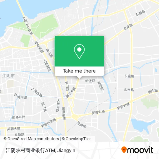 江阴农村商业银行ATM map