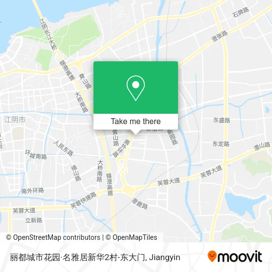 丽都城市花园·名雅居新华2村-东大门 map