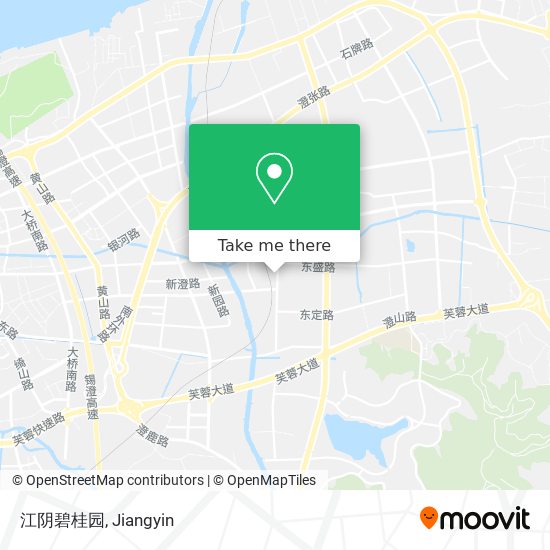 江阴碧桂园 map
