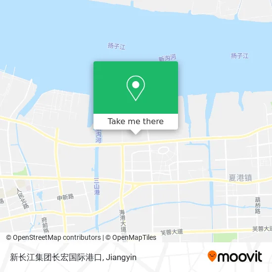 新长江集团长宏国际港口 map