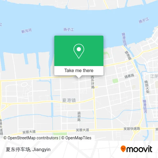 夏东停车场 map