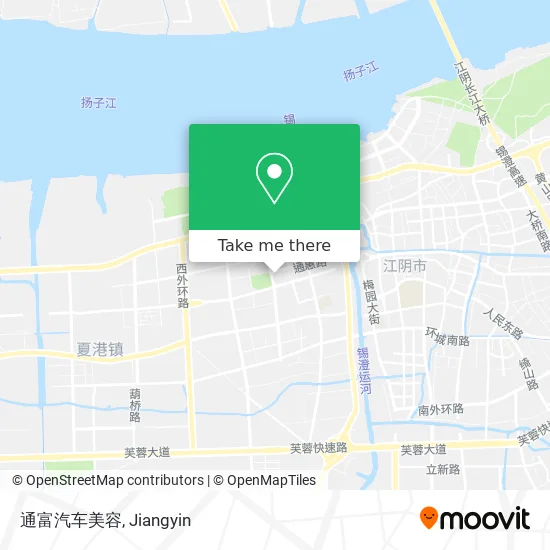 通富汽车美容 map
