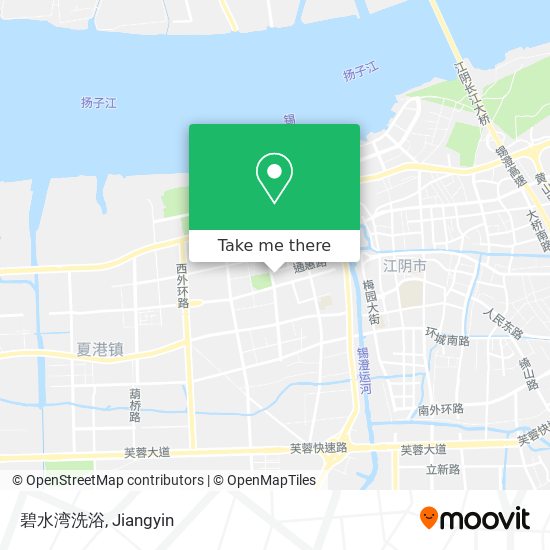 碧水湾洗浴 map