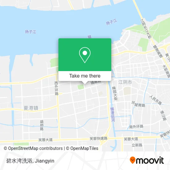 碧水湾洗浴 map